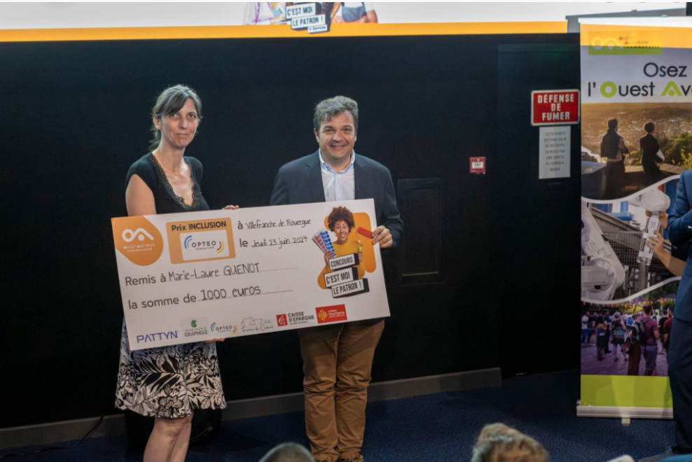 remise de prix concours c'est moi le patron 2024