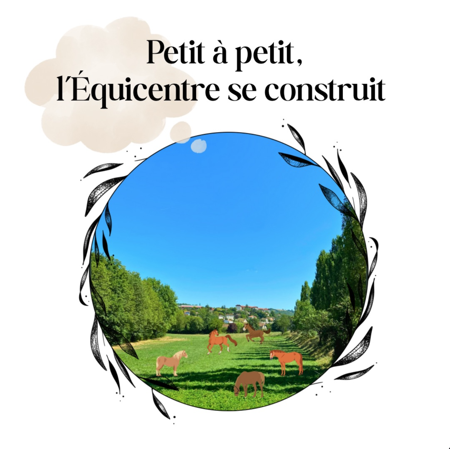 petit à petit l'équicentre se construit